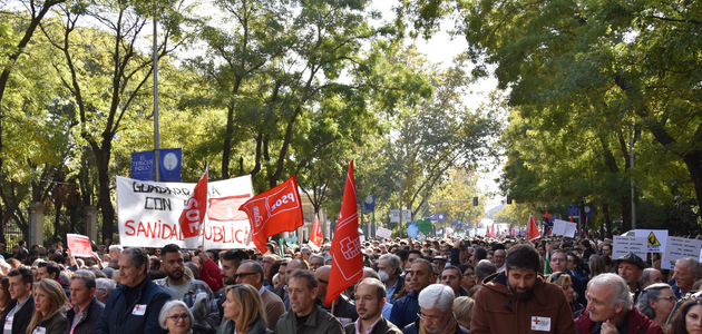 Madrid se levanta por la sanidad pública ante el caos y la indiferencia