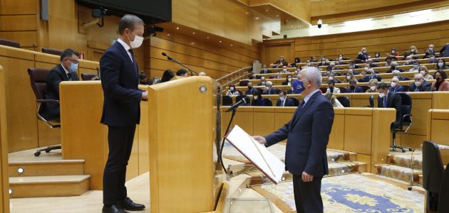 Manuel Mir S Franqueira Toma Posesi N De Su Esca O Como Senador Por A