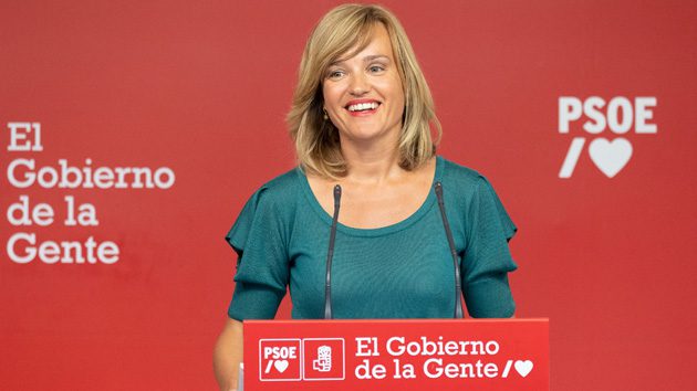 PSOE // Rueda de Prensa de la Portavoz del PSOE, Pilar Alegría PILAR-ALEGR%C3%8DA-EN-RUEDA-DE-PRENSA-630x354